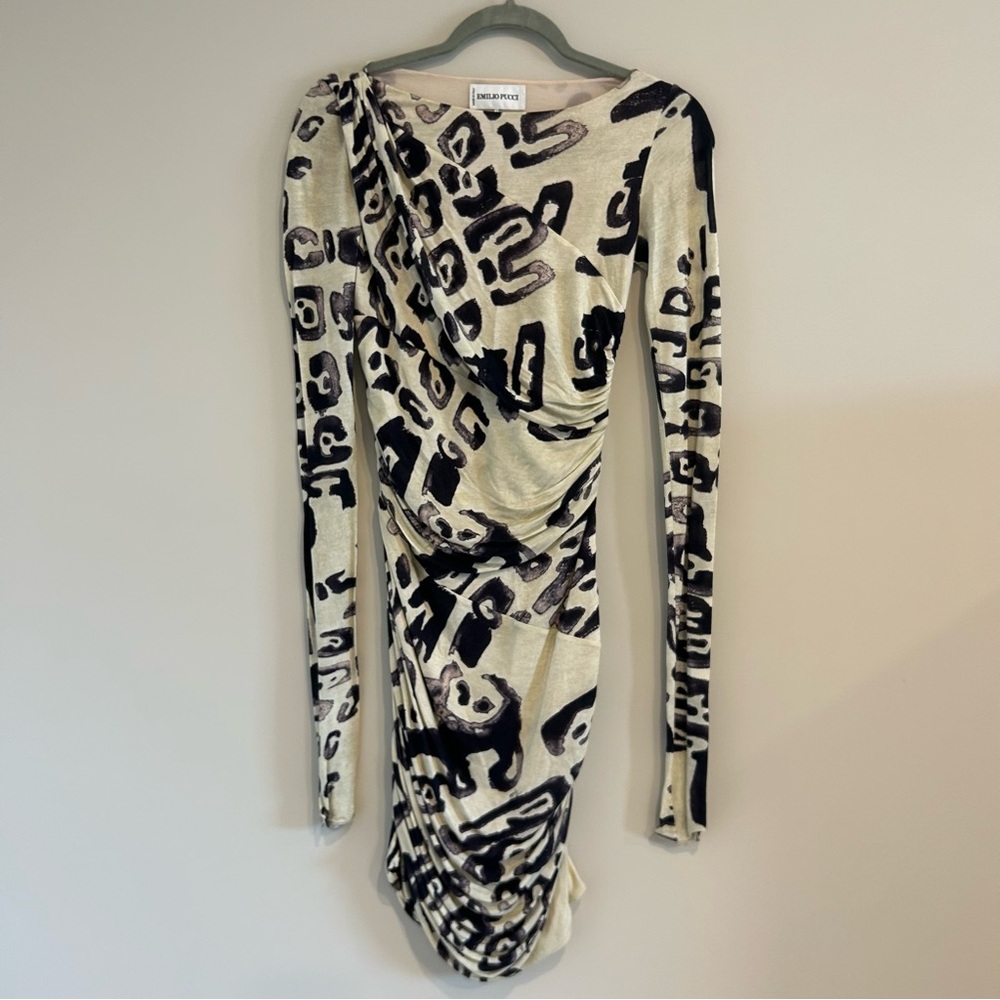 Women’s Long Sleeve Emilio Pucci Dress
